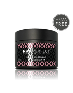 NailPerfect Sculpting Gel Transparent Pink 45gr - Afbeelding 2