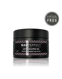 NailPerfect Sculpting Gel Transparent Pink 45gr - Afbeelding 4